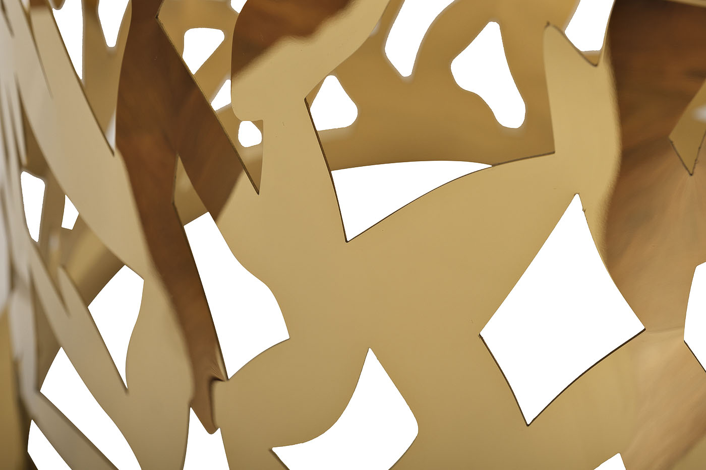 GY-ET8158GOLD Стол журнальный стекло прозр/золото d58*50см_s2 3