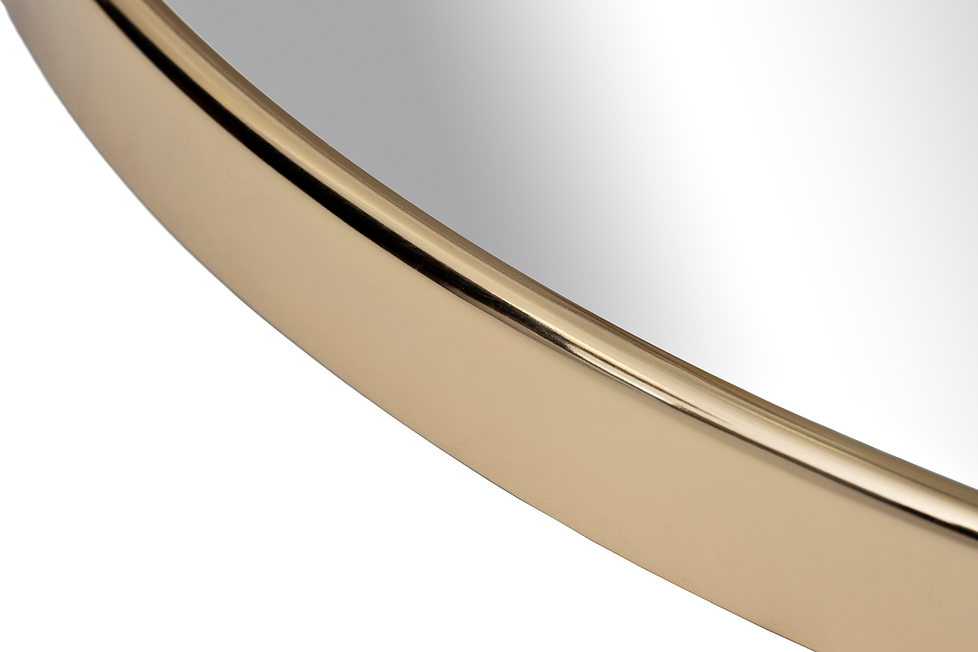79MAL-9206-100G Зеркало на подвесе рама металл. цвет золото d77см_s2 2