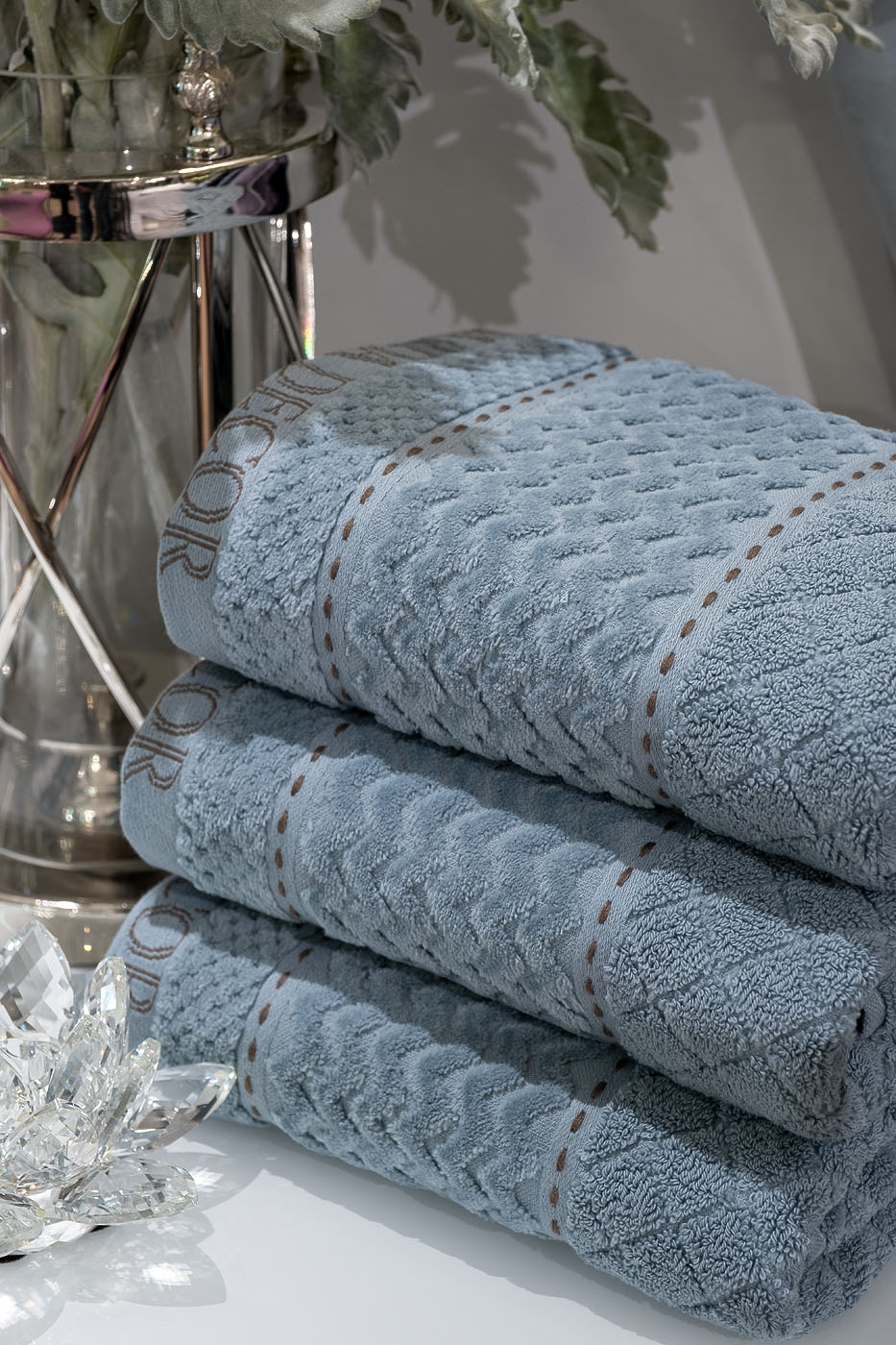 119VAL-ARG5090-POL GOL Полотенце Наполи голубое 50*90_s2 5