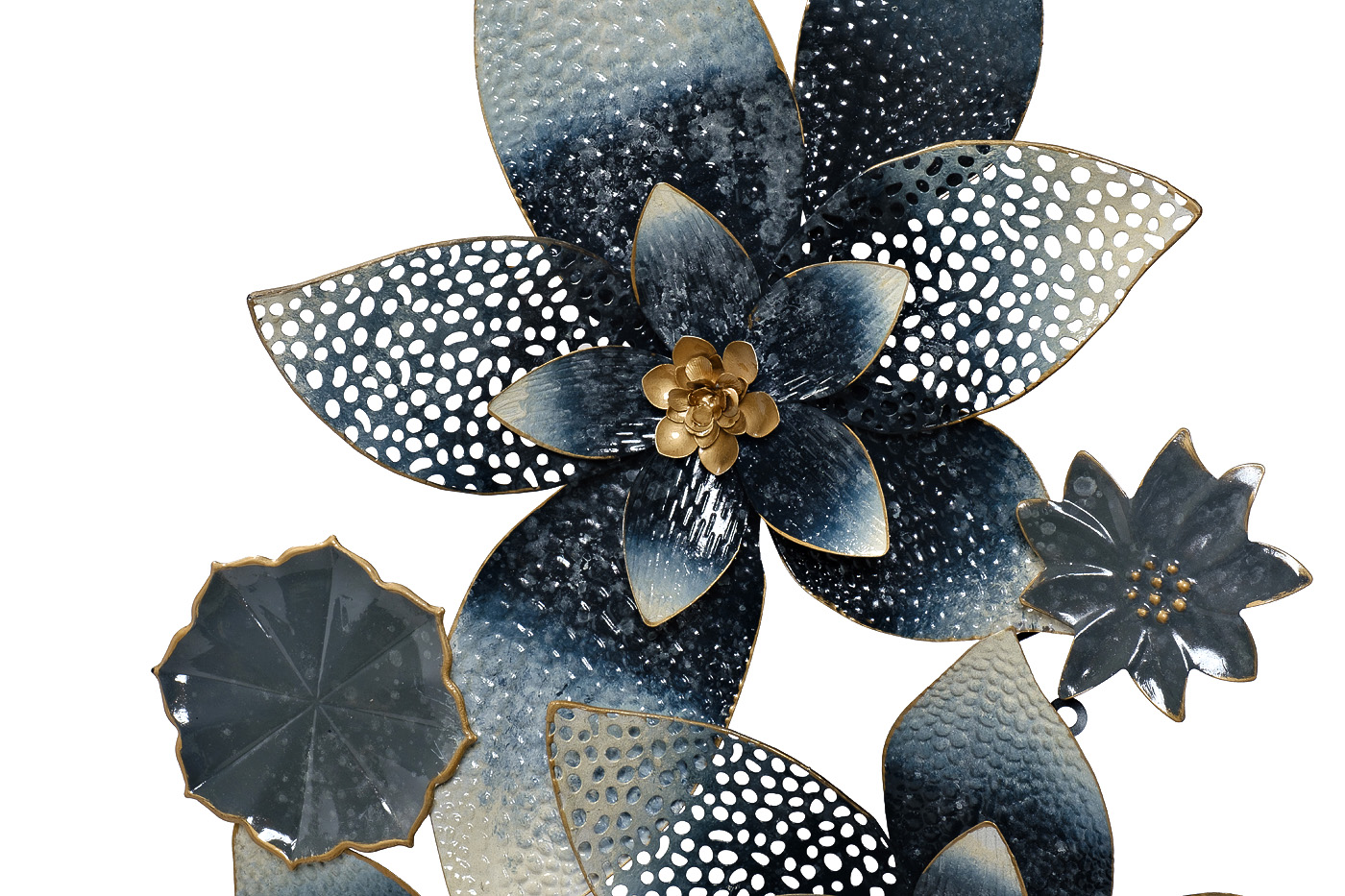 37SM-1902 Настенный декор «Цветы» 135.3*66.7*6.4см_s2 2