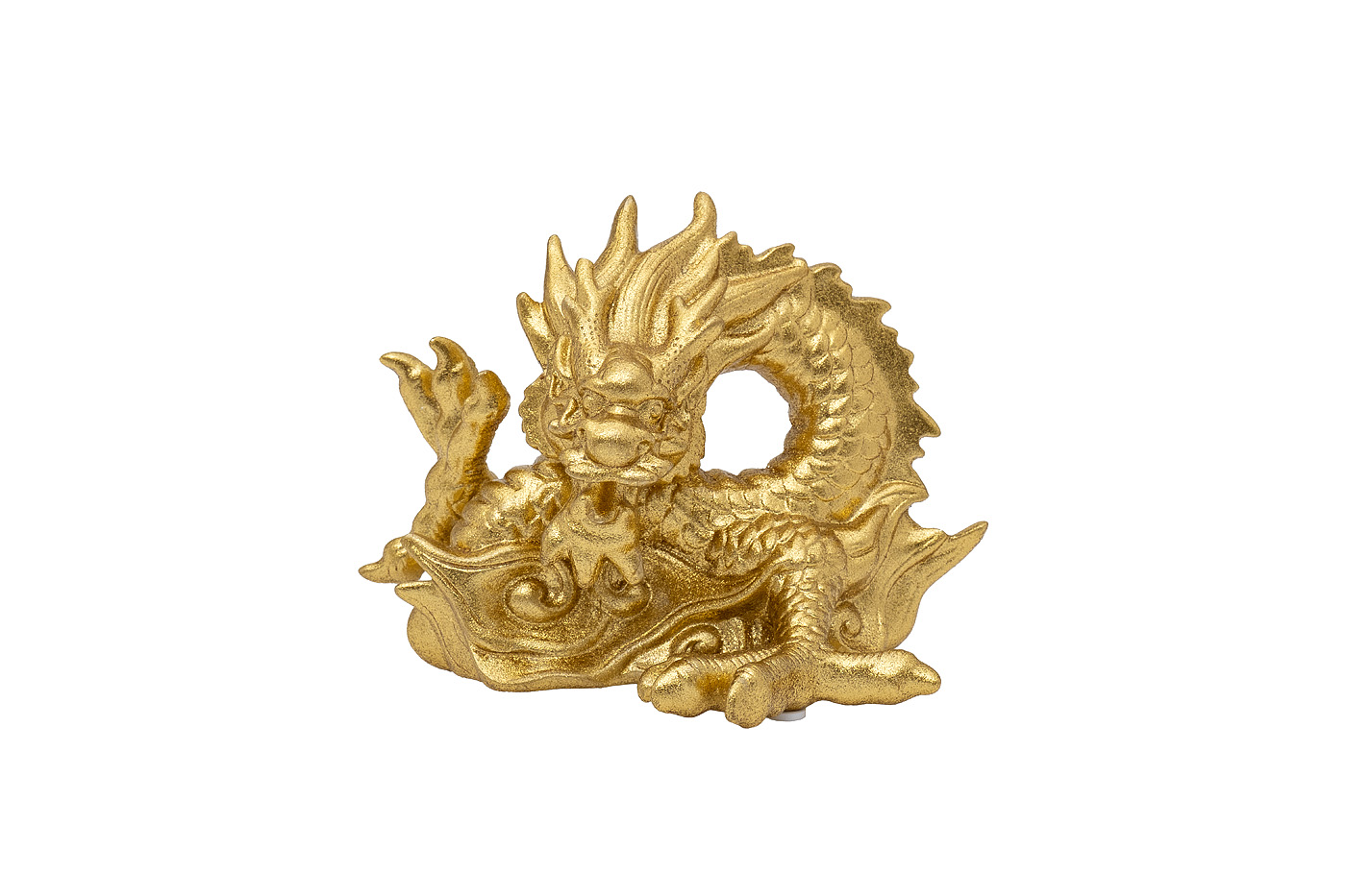 TB1115 Статуэтка «Дракон-2» цвет золото 15*11*11см_s2 1