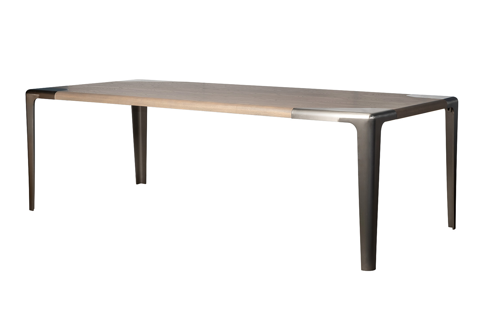 58DB-33125 Стол обеденный «Закруглённый» (Smooth) 240*105*76см_s2 2