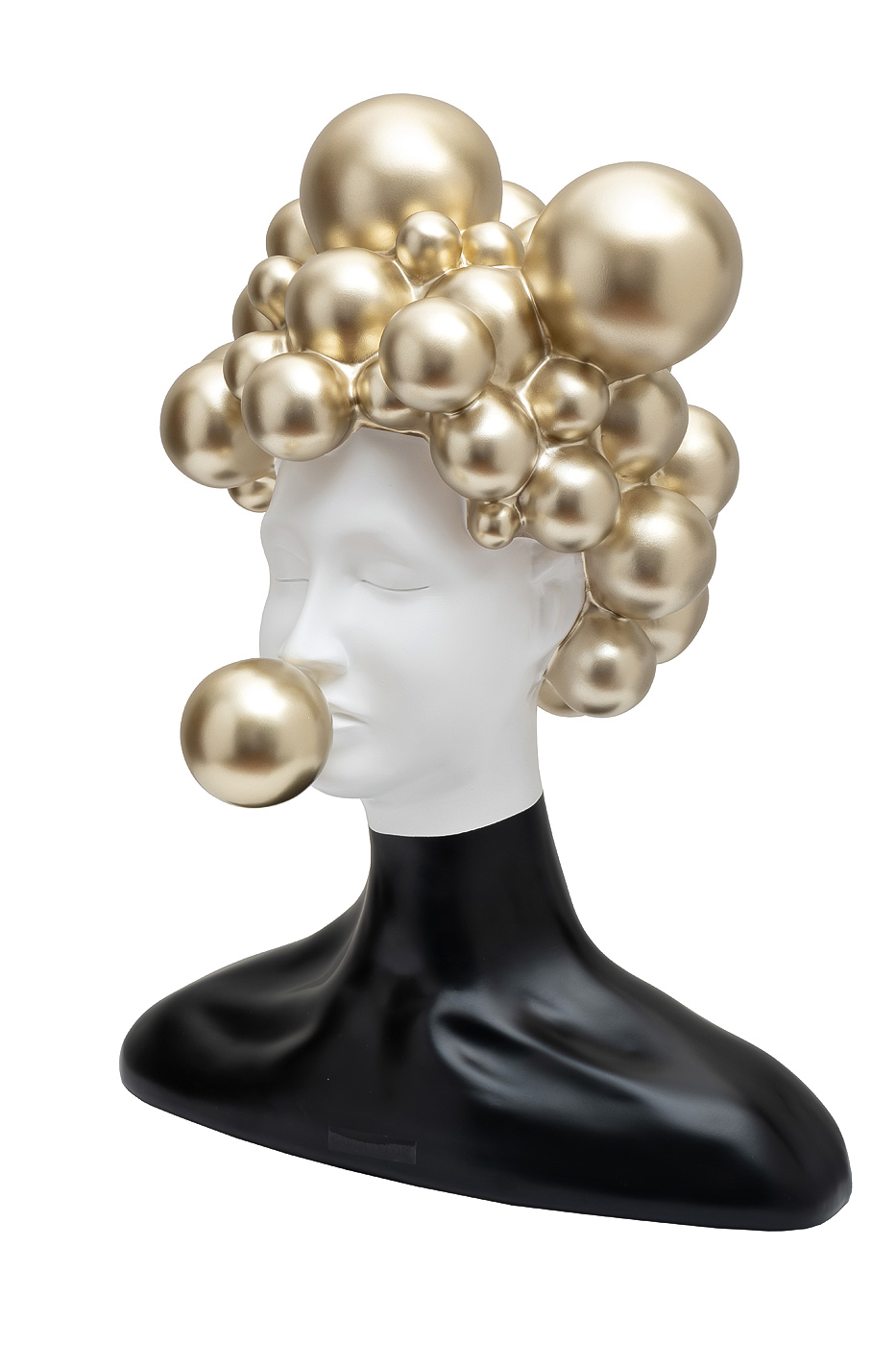 D3831 Статуэтка «Настроение» черный/золото 38*31*47см_s2 2