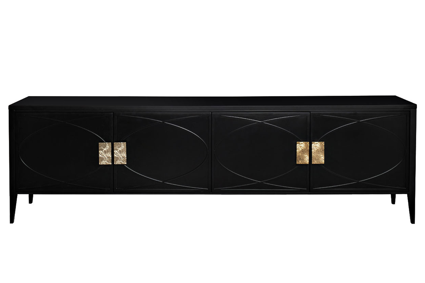 151SV-00005 Тумба под TV черная 200*60*40см_s2 1