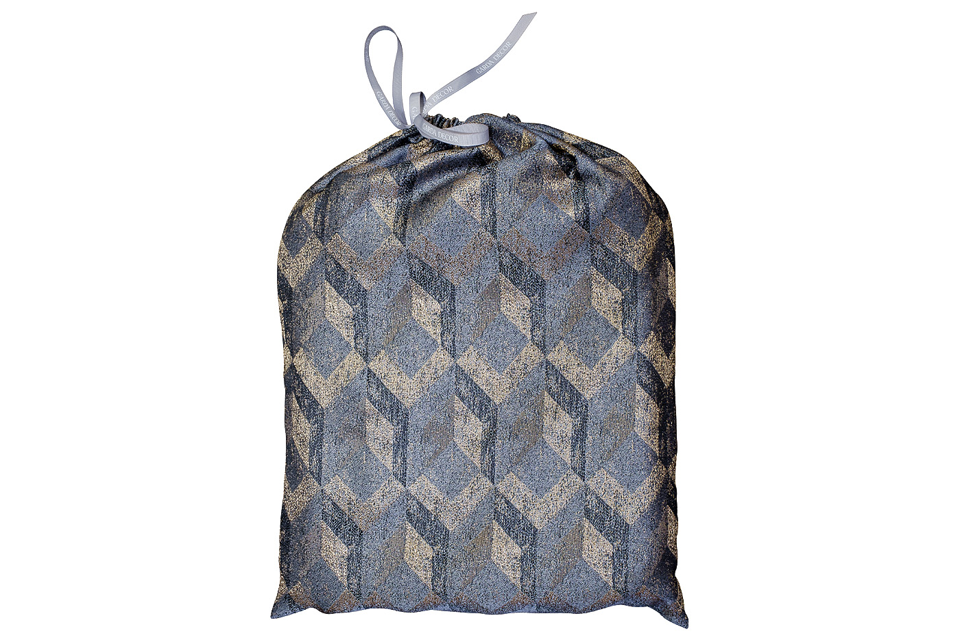 121GD-TON09-PORT GOL Портьера МОДЕНА (MODENA) голубая  275*260см_s2 5