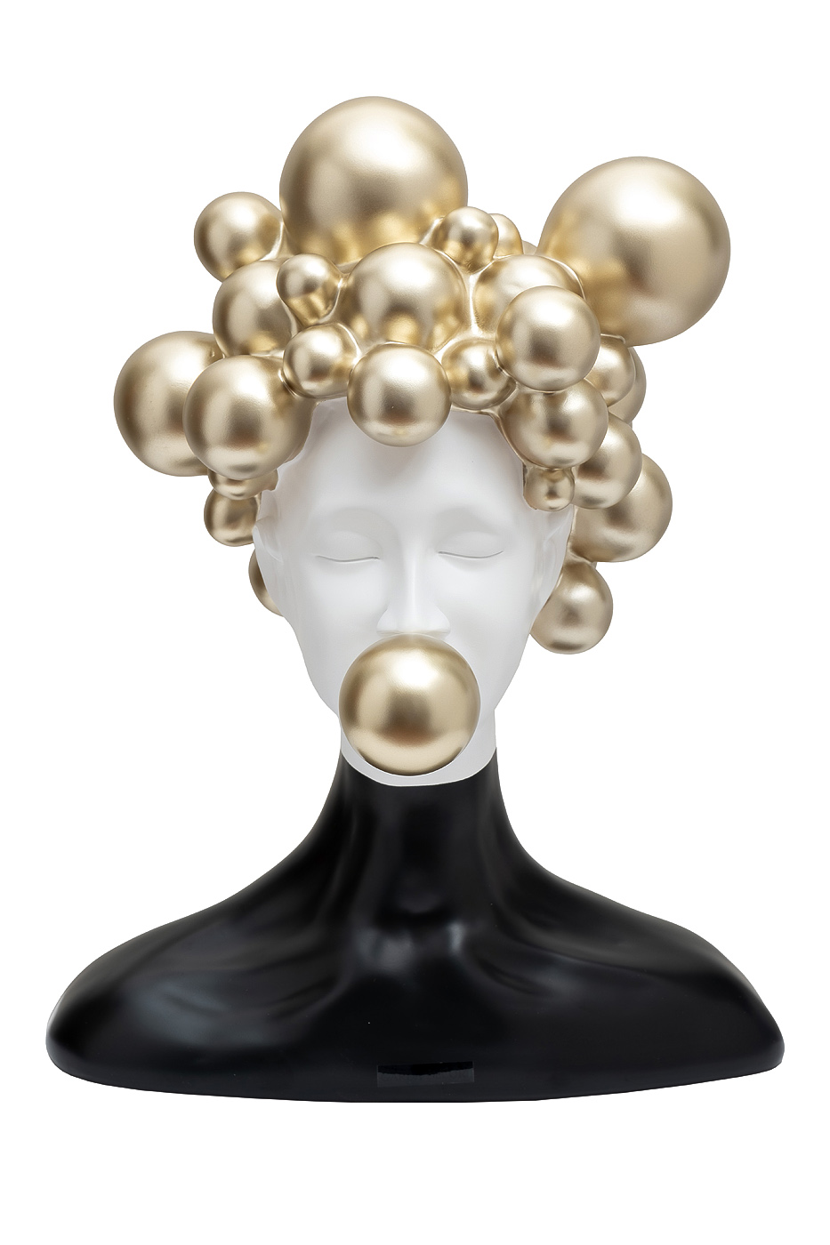 D3831 Статуэтка «Настроение» черный/золото 38*31*47см_s2 1