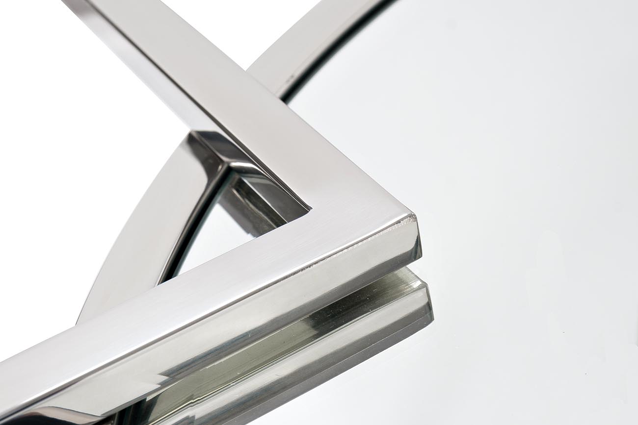 KFE1120 Зеркало квадратное в металл. раме цвет хром 83*83см_s2 2