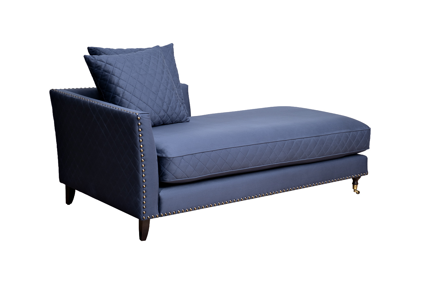 Диван-Кушетка Sorrento правая велюр т.синий Colt034 SIN 180*98*88см_s2 2