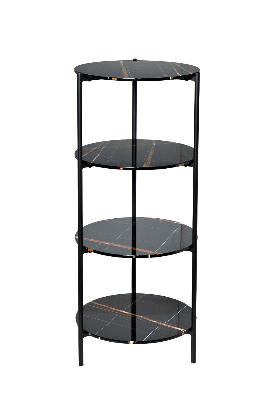 30B-STEL-961 Стеллаж черный d80*139см_s2 1