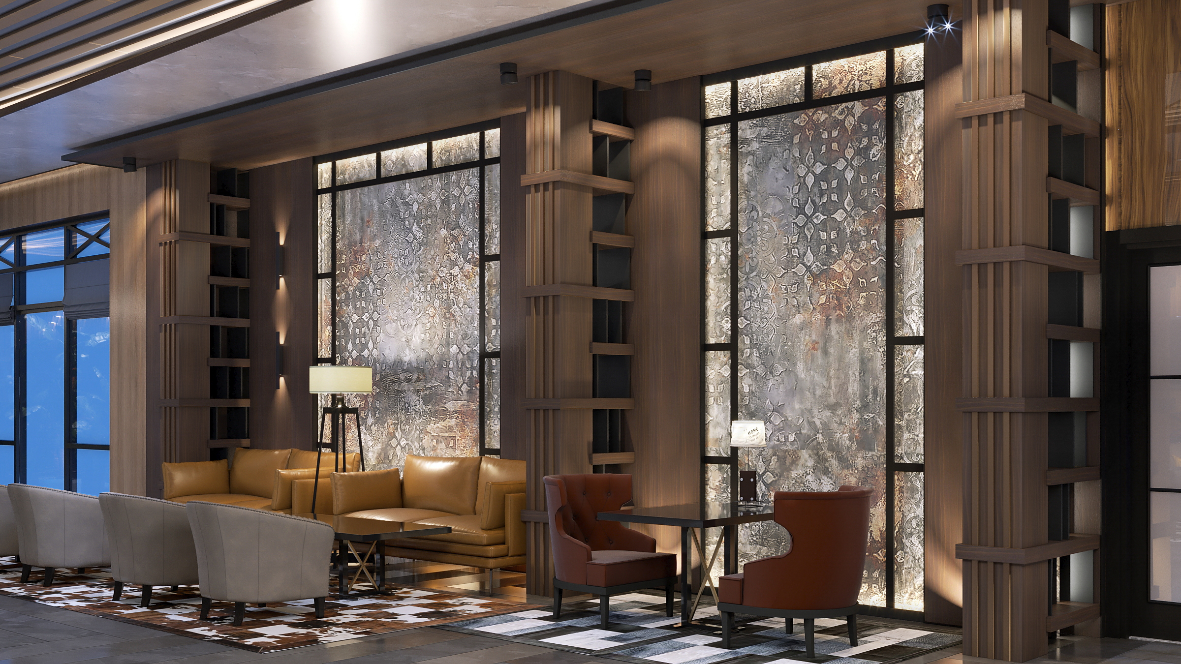 Меблировка ресторана <br>в апарт-отеле «Snega» на Красной поляне 5