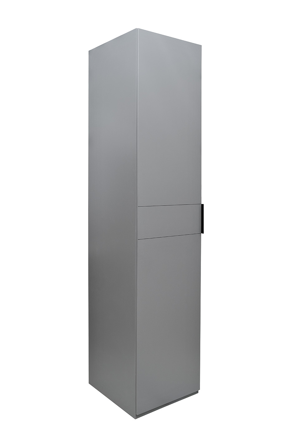 GD-10023-6 Шкаф Альто(Alto) пенал c полками,цвет серый Кобальт, фасад глухой 50*57*228.5см_s2 2