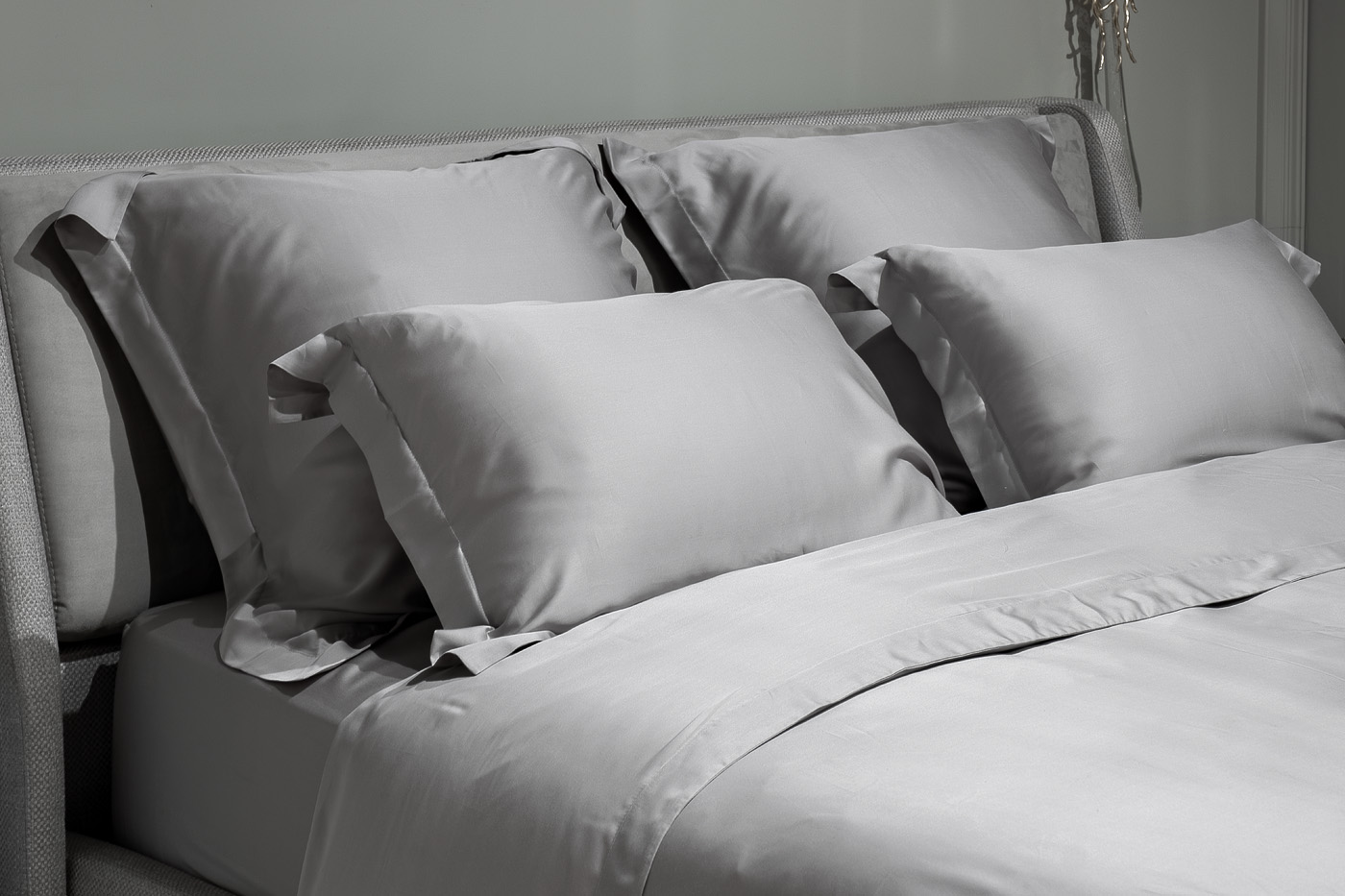 131SH-4250-PROS REZ SOPR SER Простыня на резинке Сопрано серый 160*200*30_s2 5