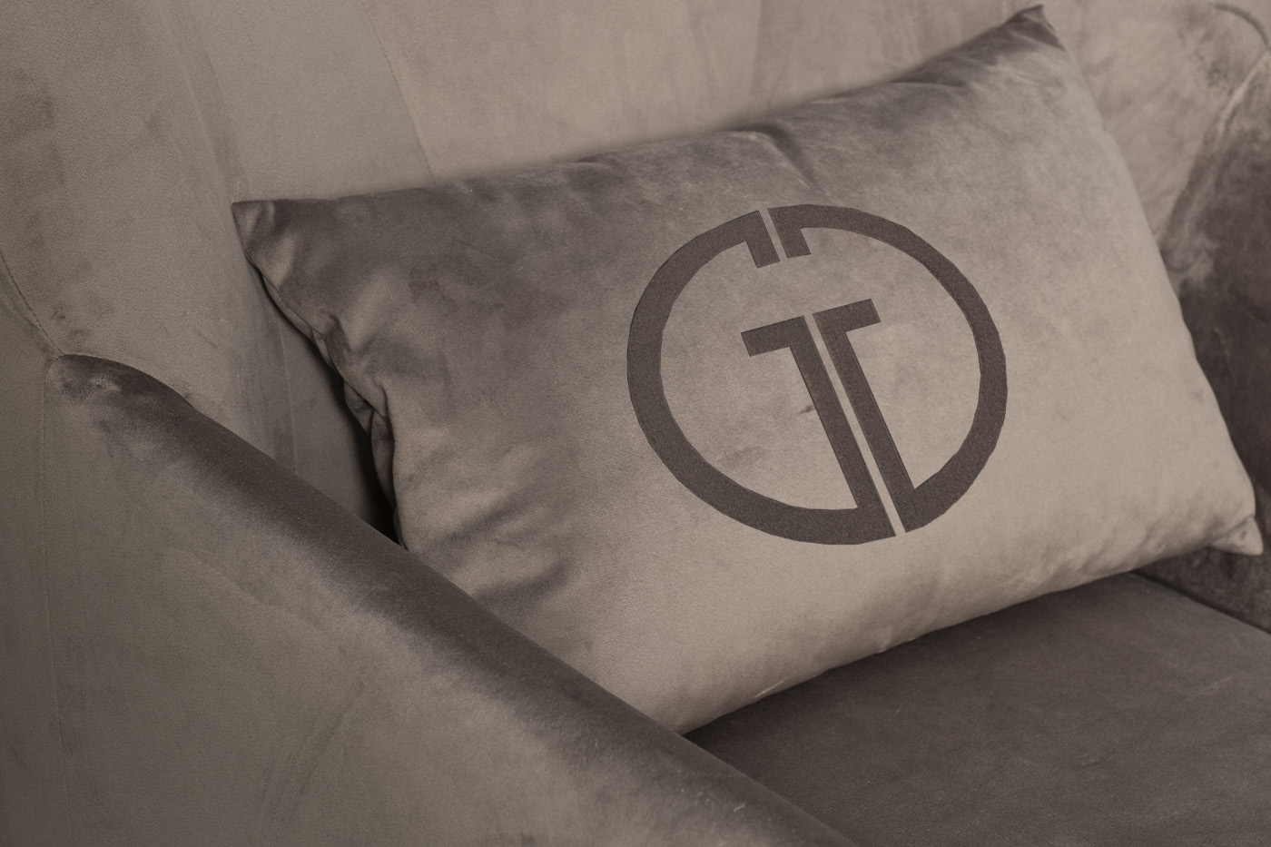 Кресло Сиена(Siena) велюр серый Триумф17 83*82*93мм_s2 3