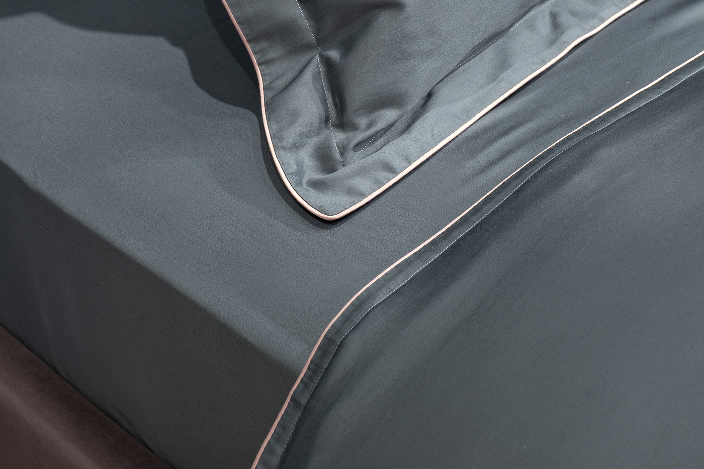 130HB-00149 Комплект наволочек сатин зеленый 70*70(2шт)_s2 4