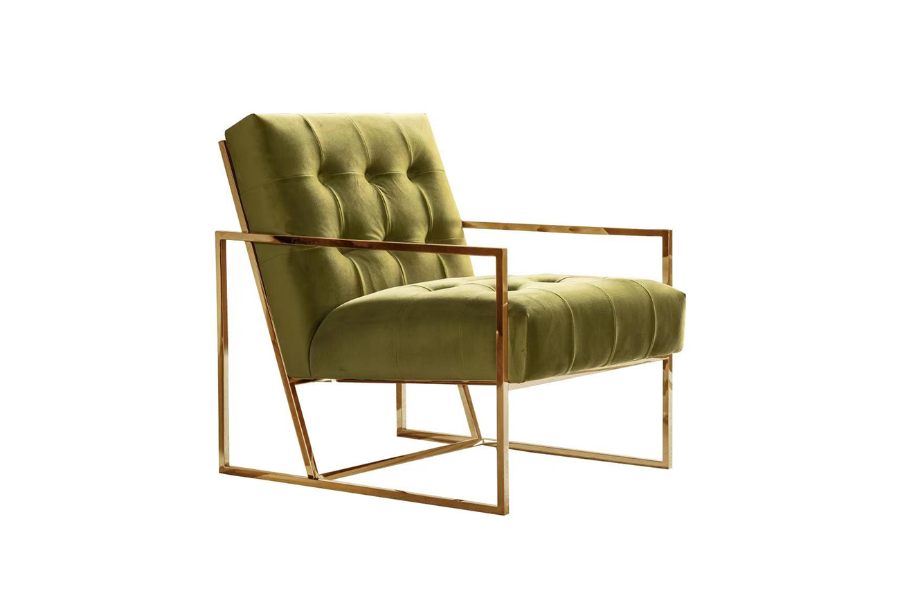 102AN-KRES-905-OLI Кресло Locarno, велюр оливковый 81*84*91см_s2 2