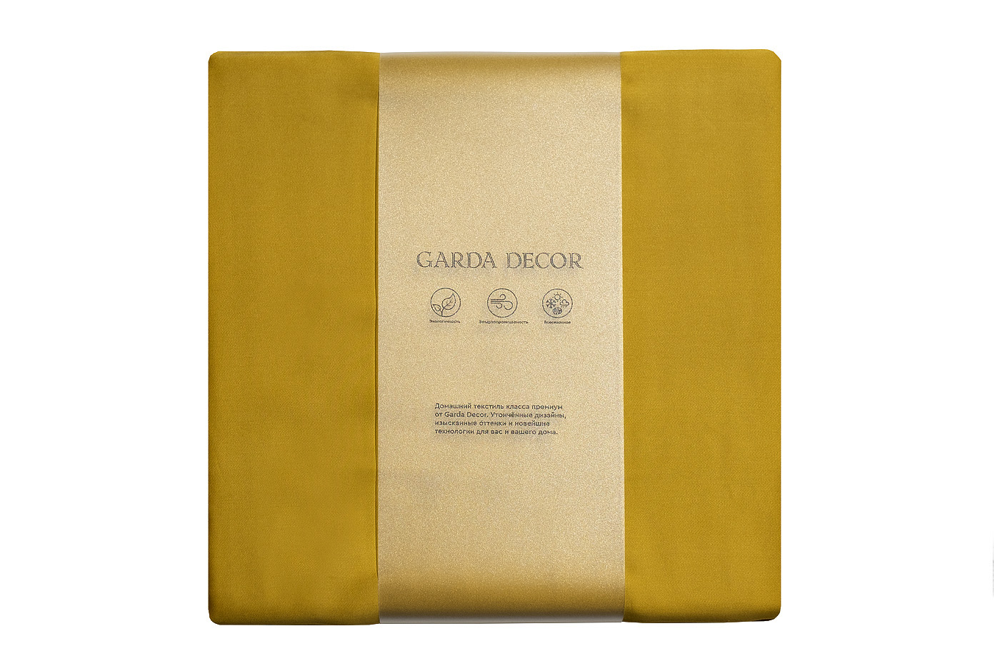 131SH-4222-PROS REZ SOPR GORCH Простыня на резинке Сопрано горчичный 180*200*30_s2 1