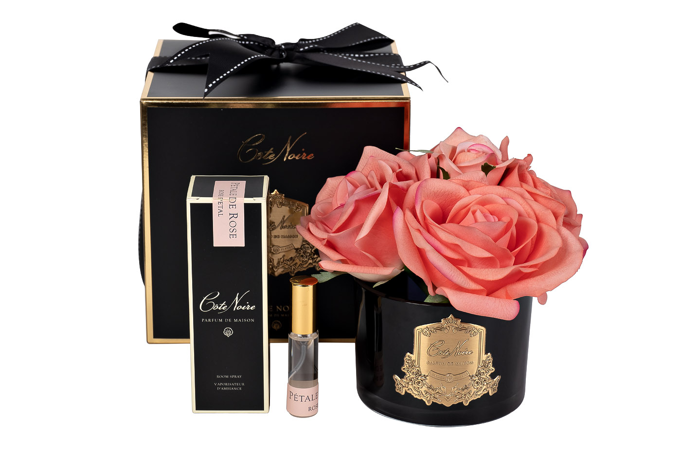 96CN-RB65 Диффузор Пять персиковых роз(Five Rose Peach), спрей Старинная Роза(Rose Oud) 10мл в упак._s2 1