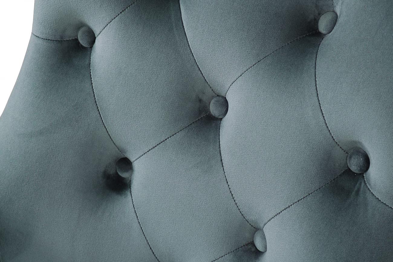 Стул 236 велюр бирюзовый Riv87 63*56*98см_s2 4