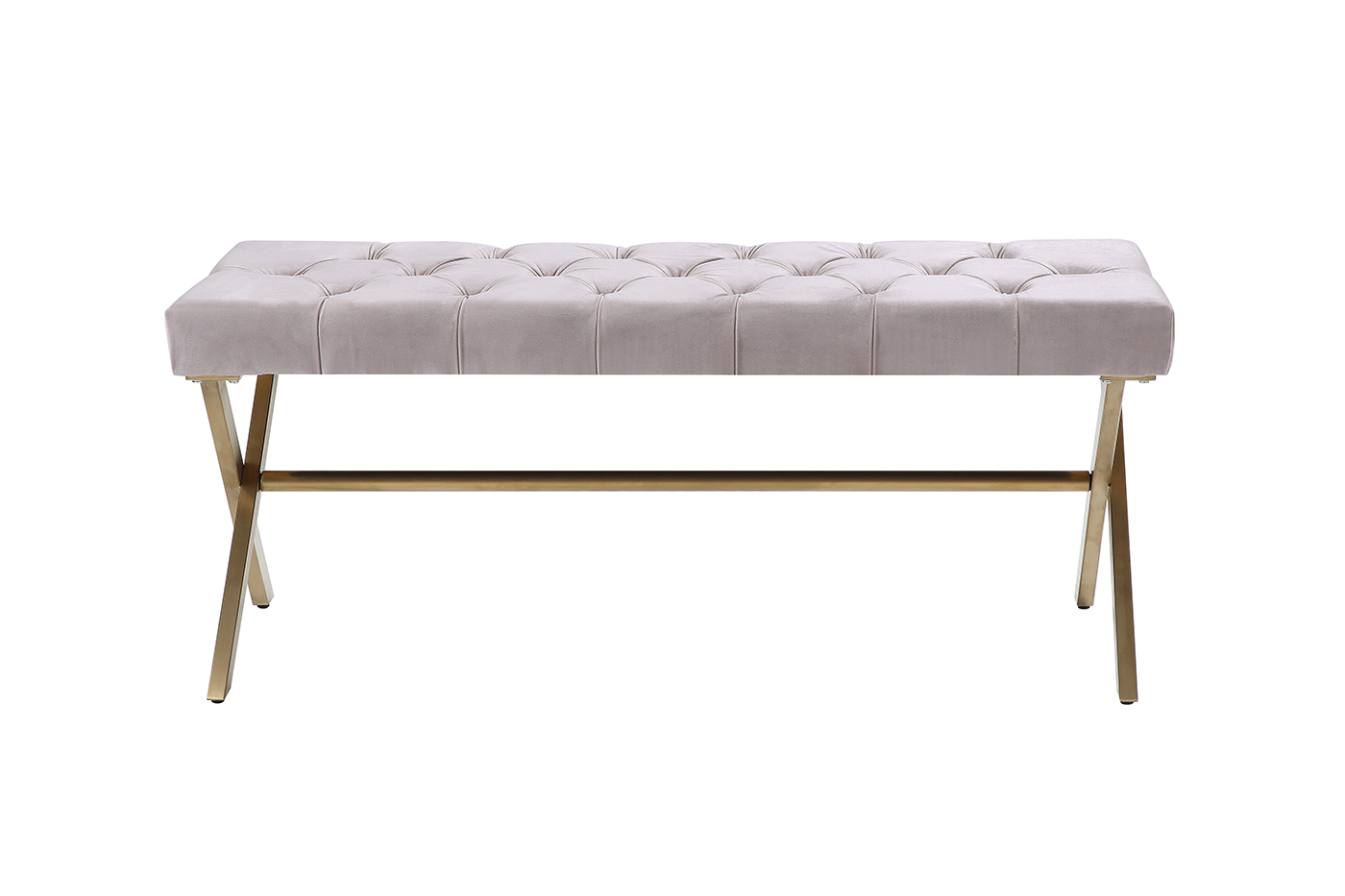 N-2133BANK-BEG Банкетка велюр бежевый cсм_s2 1