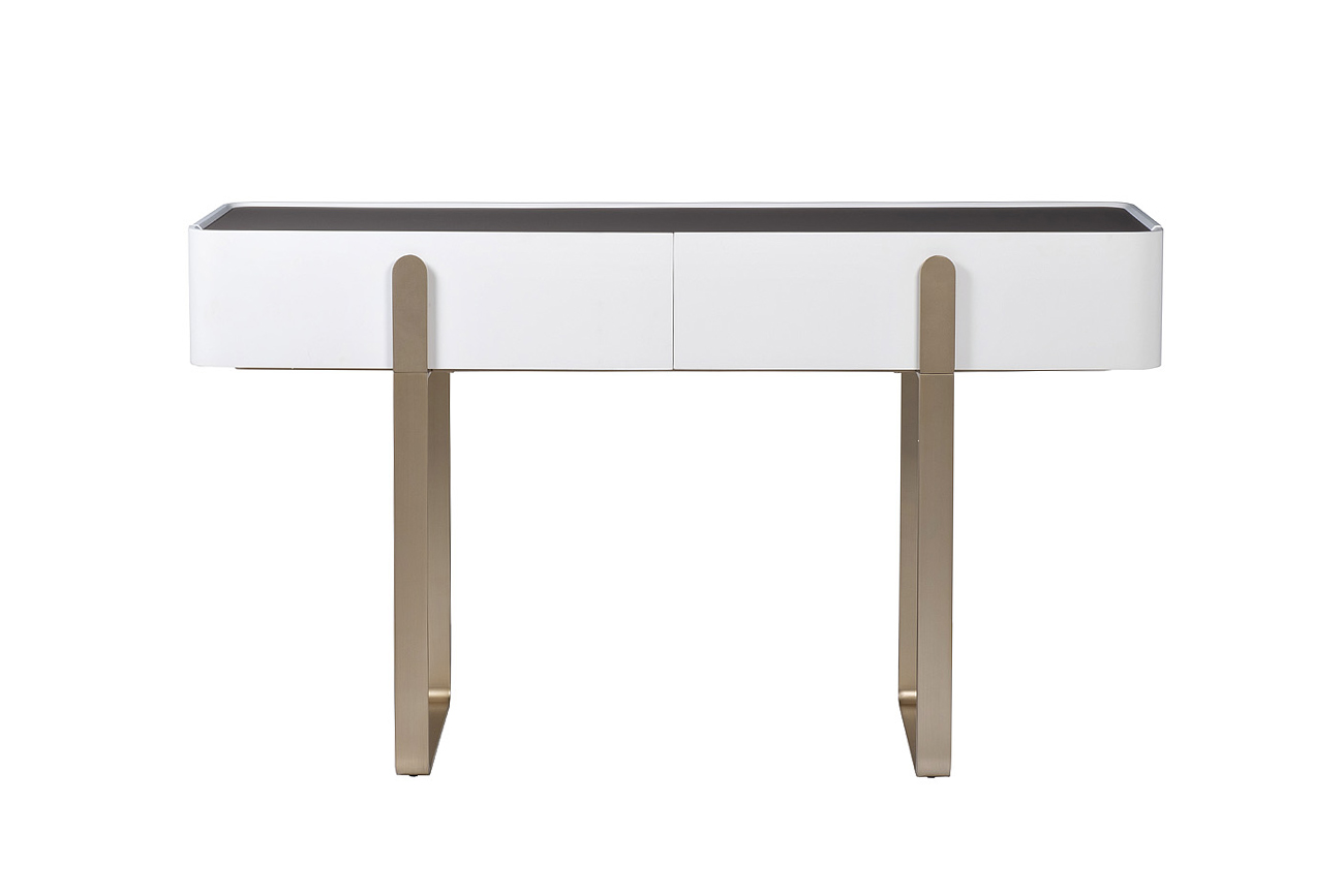 77IP-20862 Консоль светлая с металл. каркасом 140*40*82см_s2 1