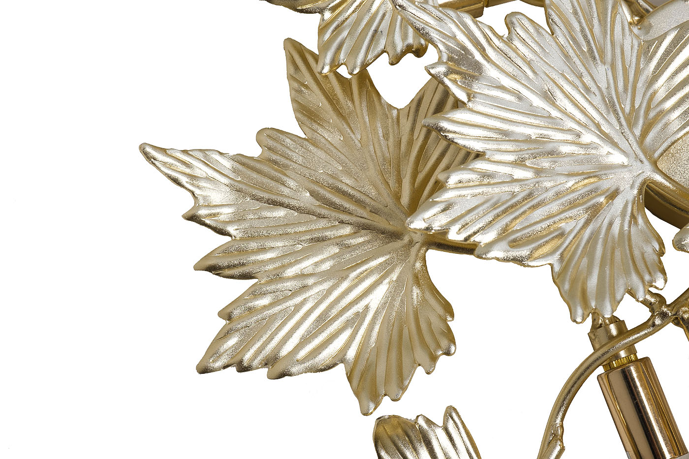 86-3046/4 Бра «Листья» 48*60см, металл цвет шампань_s2 2