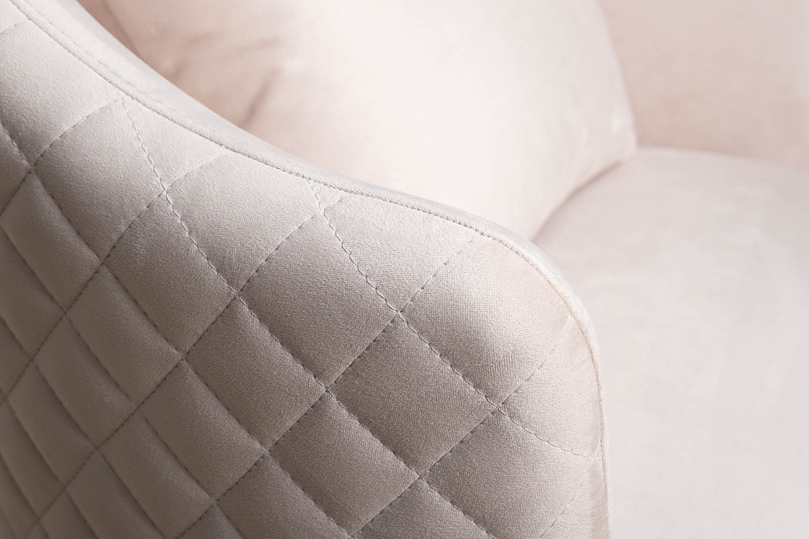 Кресло Verona вращающееся, велюр бежевый Colt 002-BEG/золото 70*77*80см_s2 3