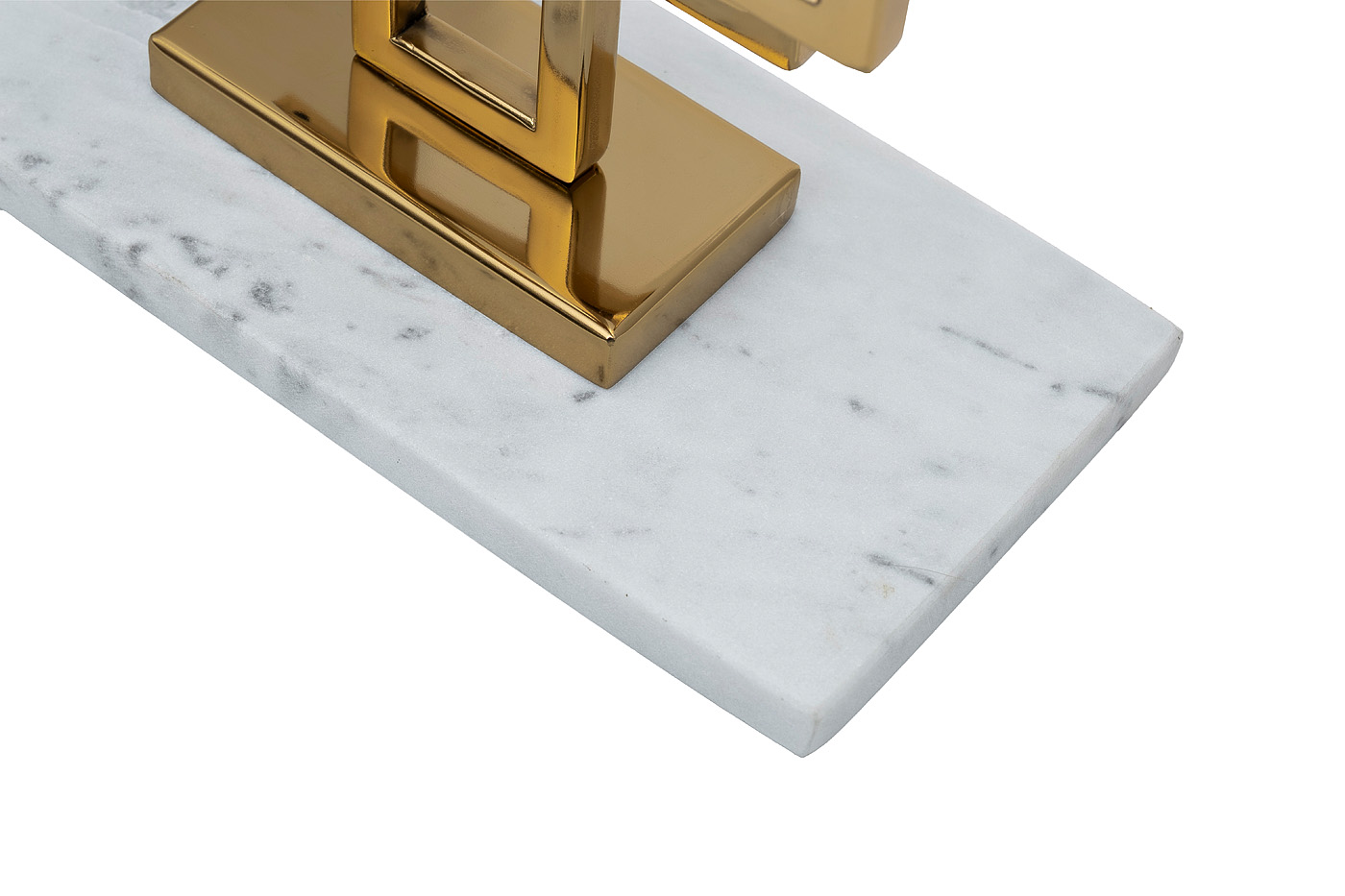 79MAL-5793-45G Часы настольные на подставке золото h45см_s2 2