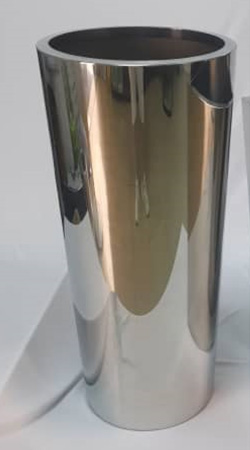 2K616189 Кашпо напольное h.70см, цвет серебро_s2 1