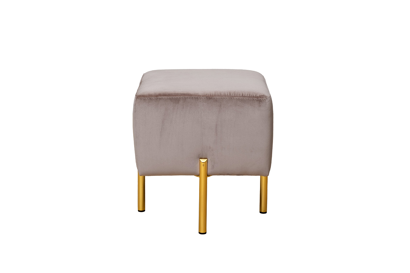 Пуф Марио(Mario) вельвет св.бежевый Velv-SBEG 42*42*44см_s2 2