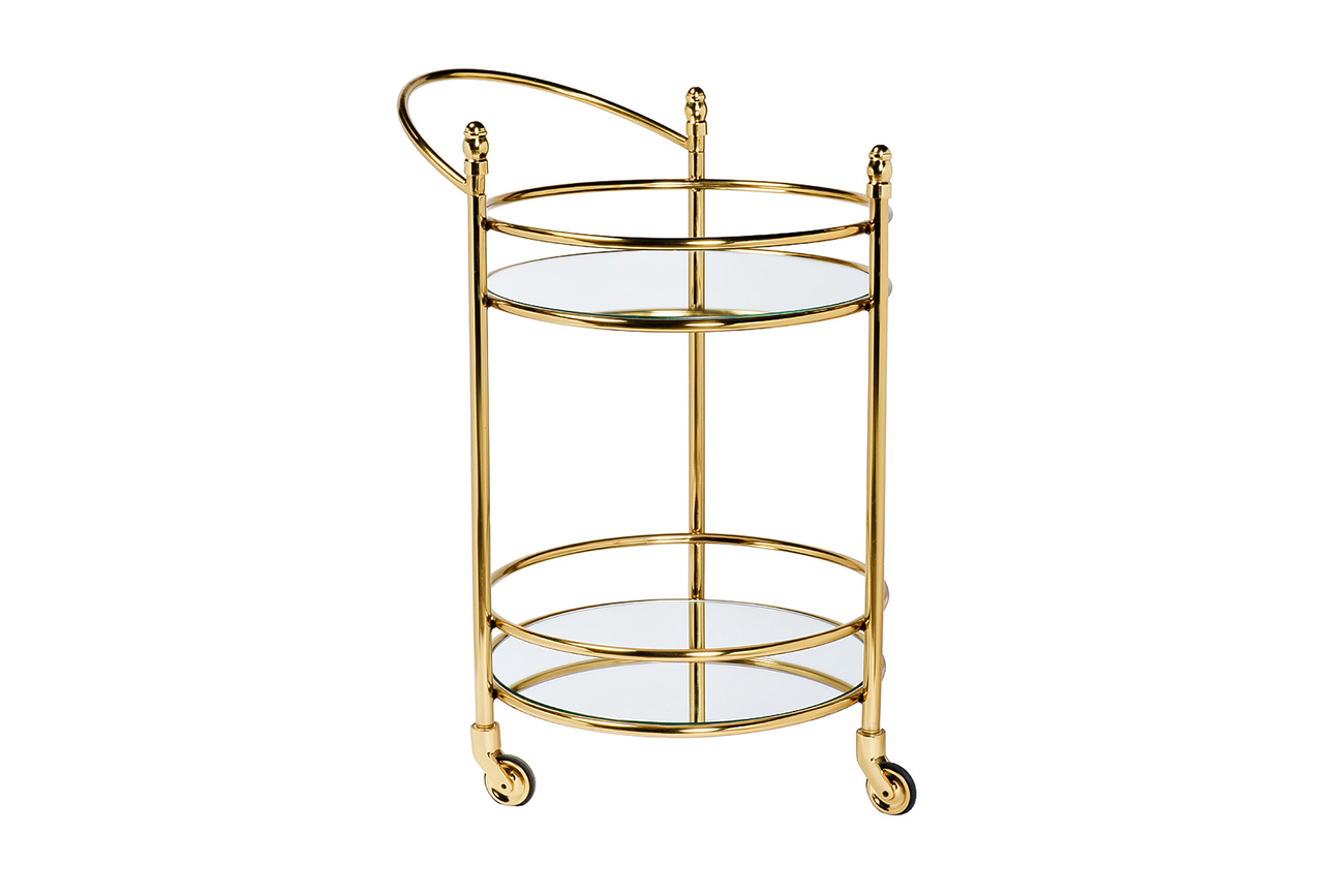 79MAL-7062 Тележка сервировочная нерж. сталь /зеркало 45*45*66см_s2 1