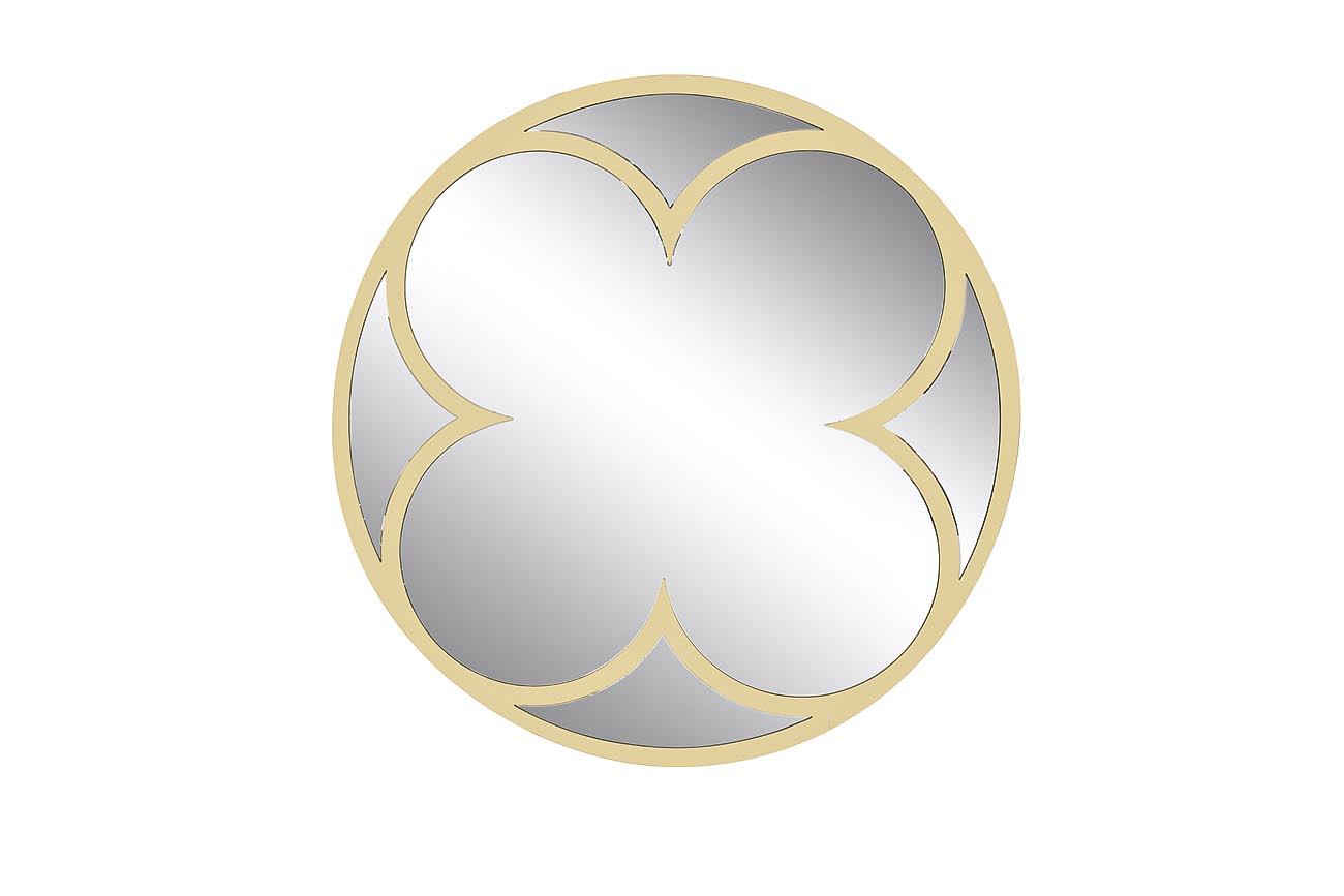 KFE1160 Зеркало круглое в раме цвет золото d92см_s2 1