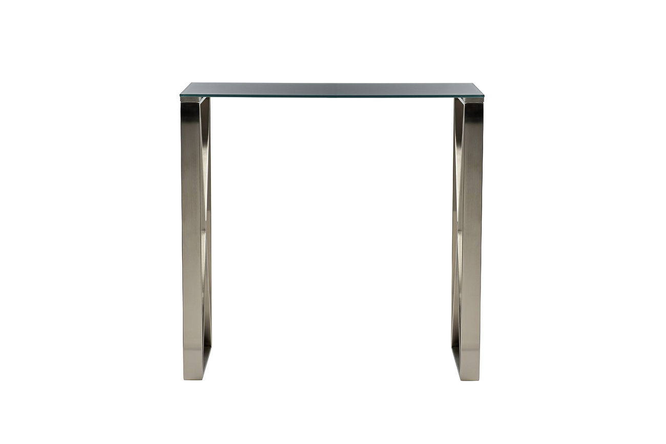 76AR-8165KONS Консоль стекло серое/мат.латунь 80*30*78см_s2 1