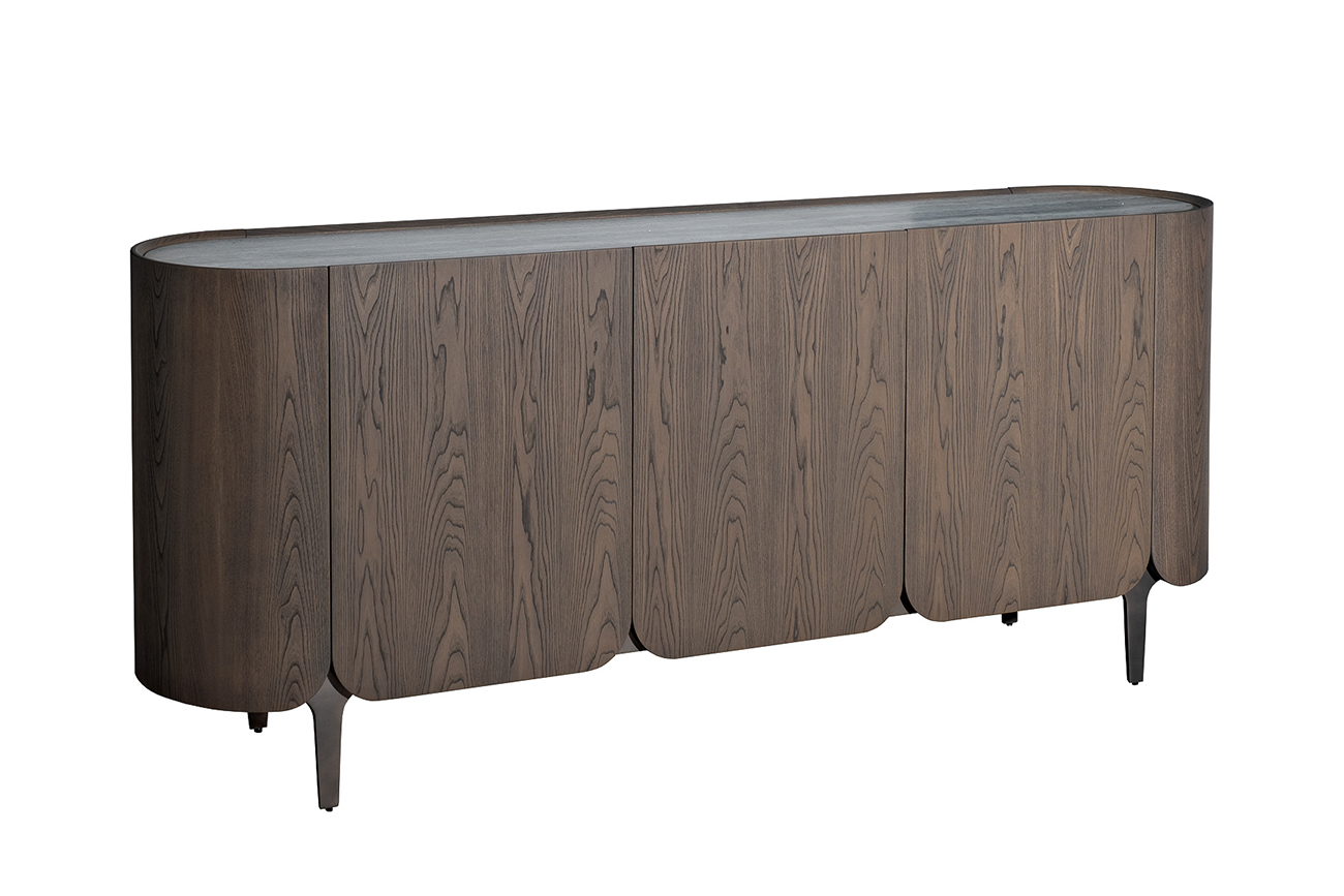 58DB-14230 Комод Травертин (Travertine) 200*42*82,5см_s2 1