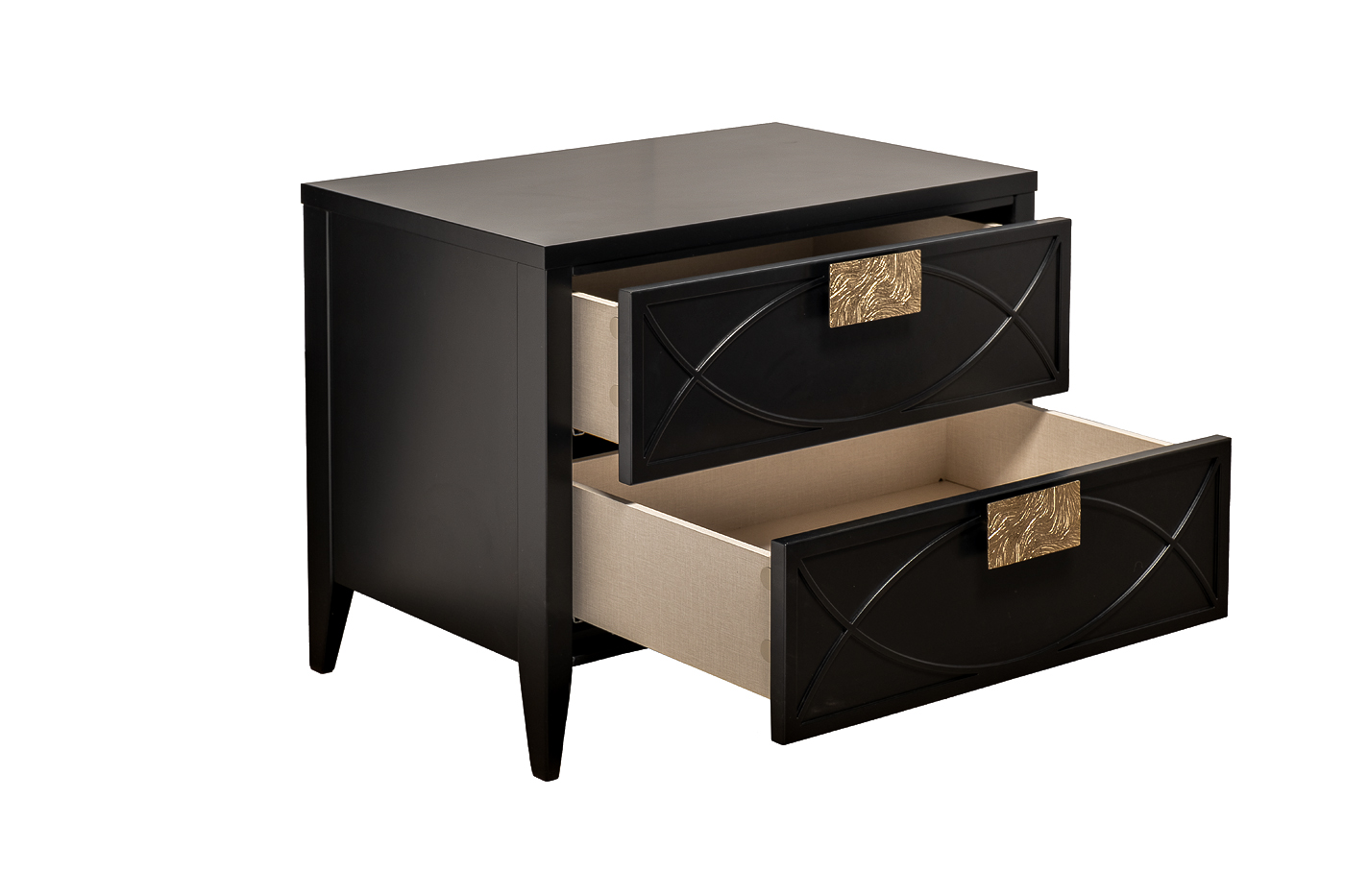 151SV-00008 Тумба прикроватная черная 60*50*40см_s2 3