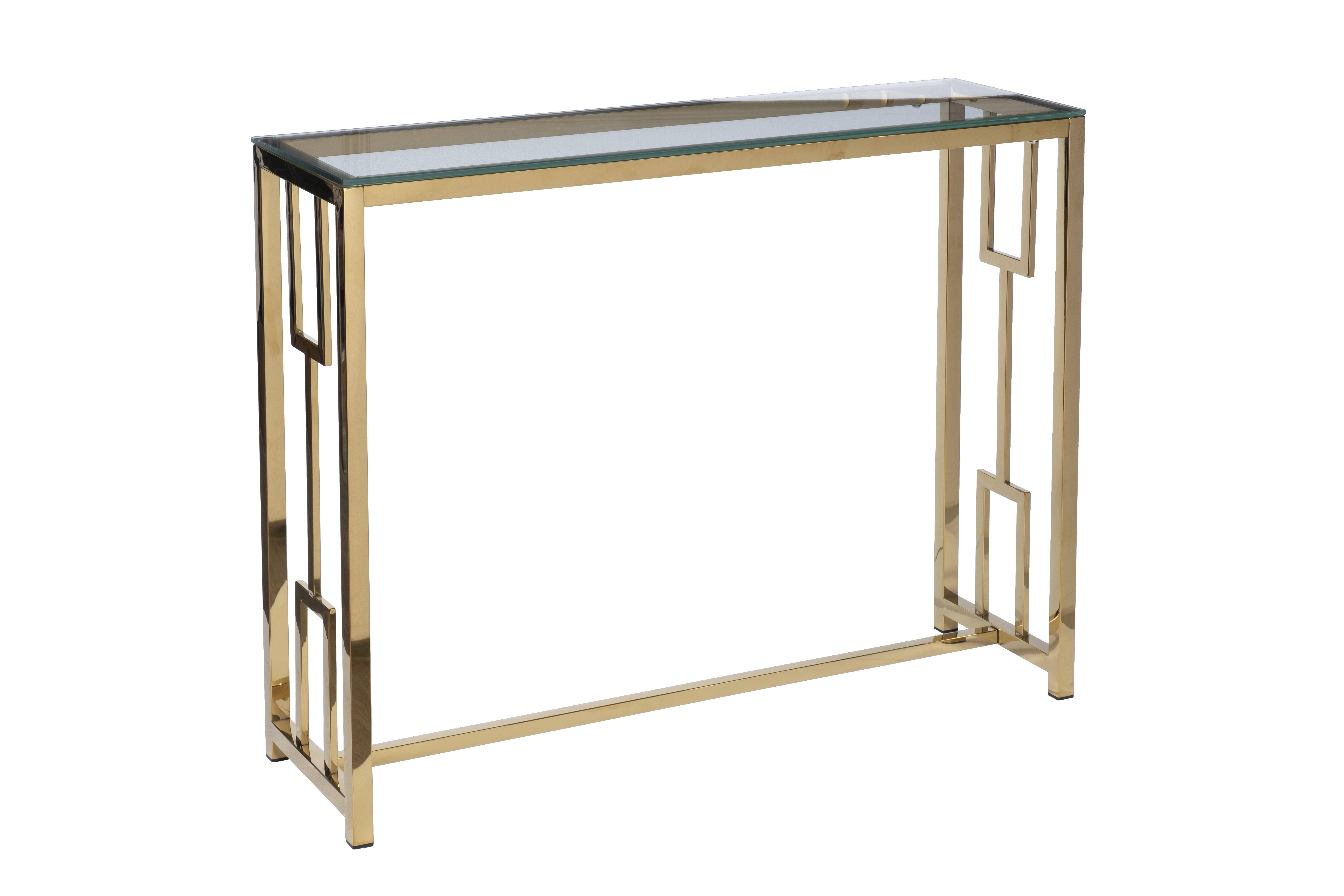 47ED-CST072GOLD Консоль прозр.стекло/золото 100*30*78см_s2 2