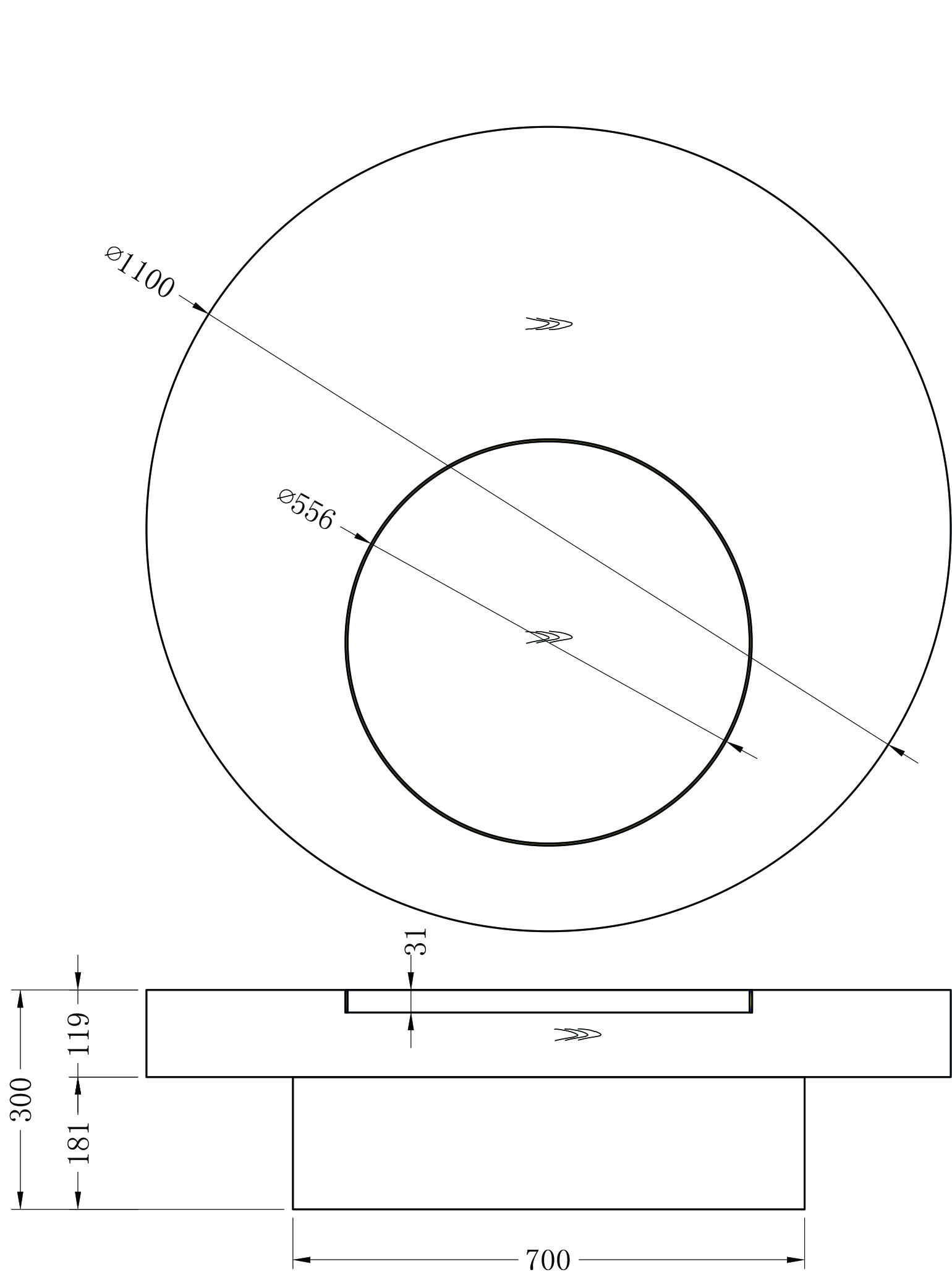 KFG204 Стол журнальный d110*30см_s2 5