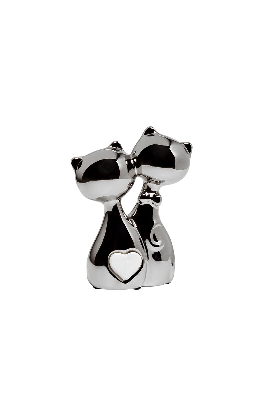 10K9287D Статуэтка «Котики» серебряная 11х5х15_s2 1