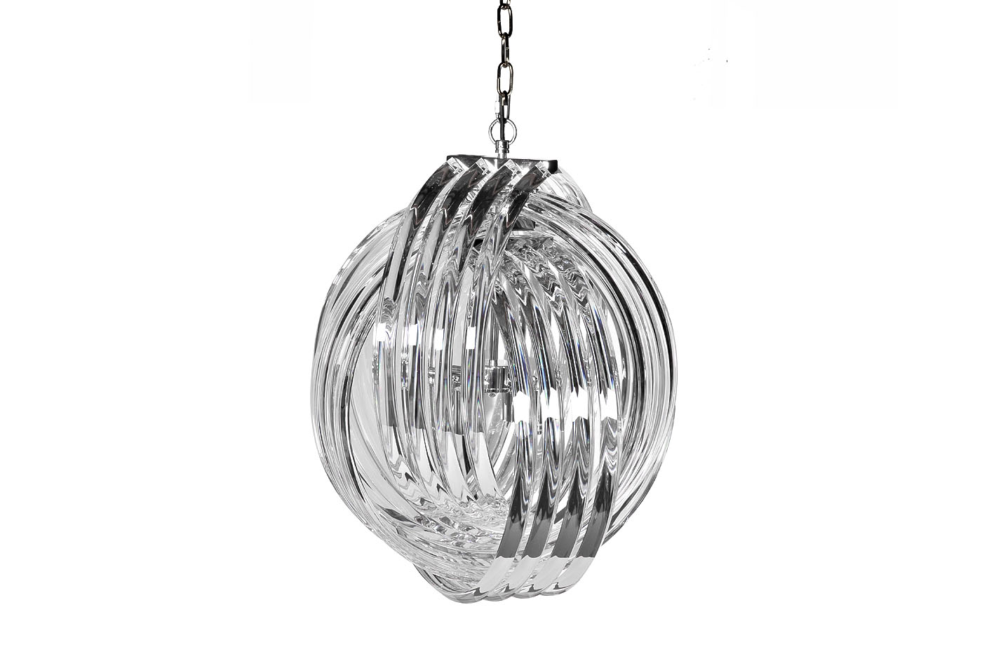 91GH-5004 Люстра потолочная, хром, акрил  62*50 см_s2 1