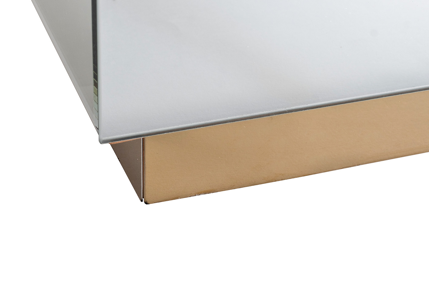 KFG198 Стол журнальный зеркальный с золотым декором 55*55*61см_s2 4