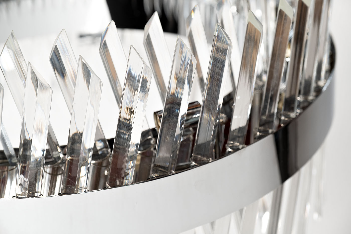 92EL-YG18739S-14P Люстра Cloud хром D.60*H.27см_s2 2