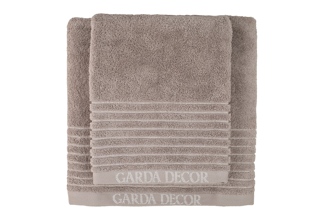 119VAL-01227 Полотенце Стелла коричневое 50*90_s2 3