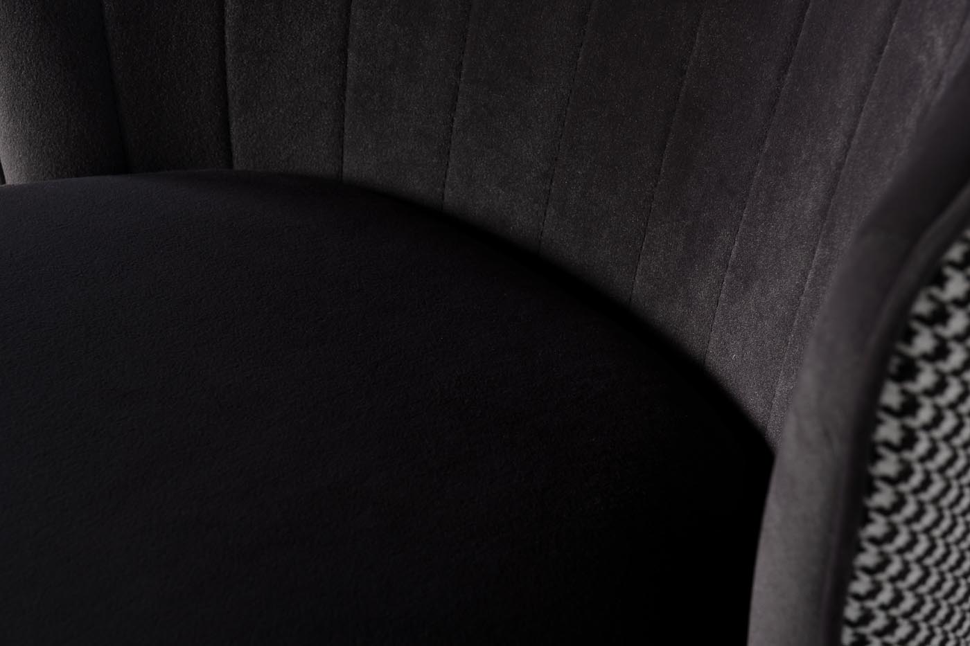 30C-309W GR Cтул барный велюр серый 54*54*106см с ч/б спинкой_s2 6