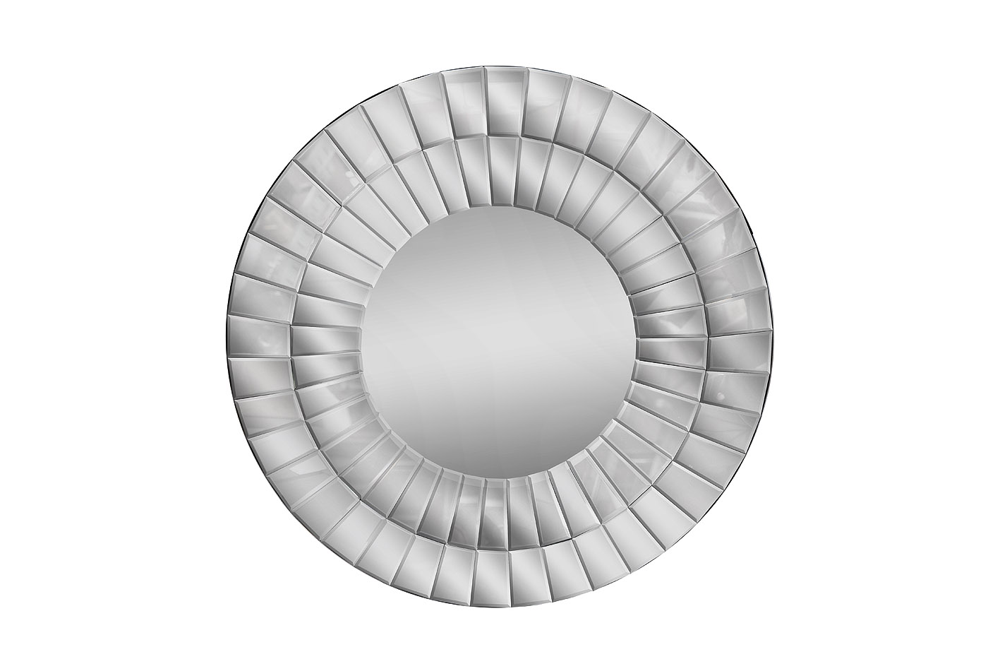 50SX-1924 Зеркало круглое в объемной зеркальной раме d80см_s2 1