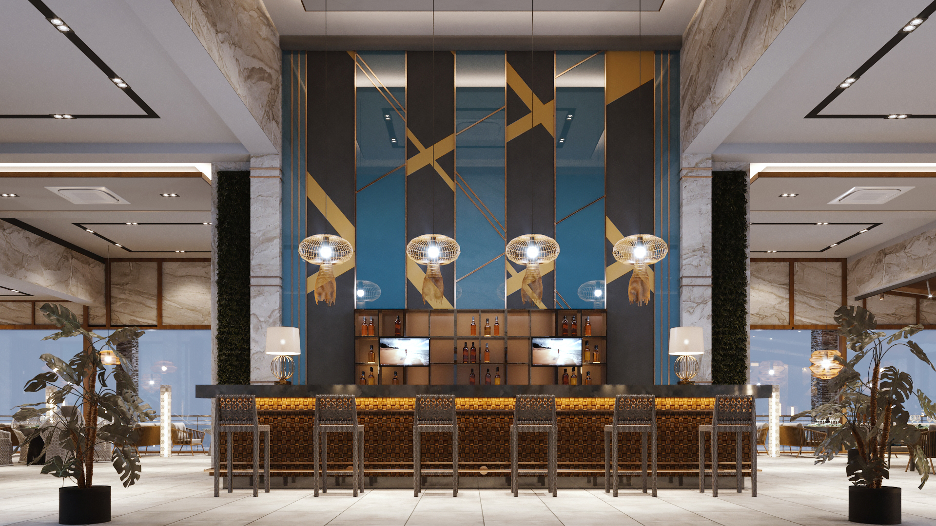 Ресторан в ЖК «Лазурный берег 2» 4