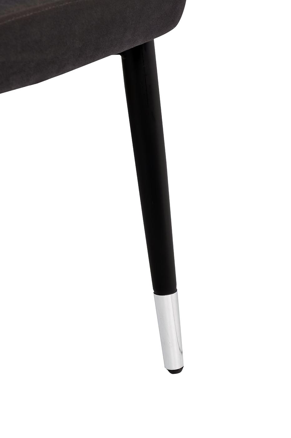 30C-1232F GR Стул велюр серый 54*57*80см с ч/б спинкой_s2 6