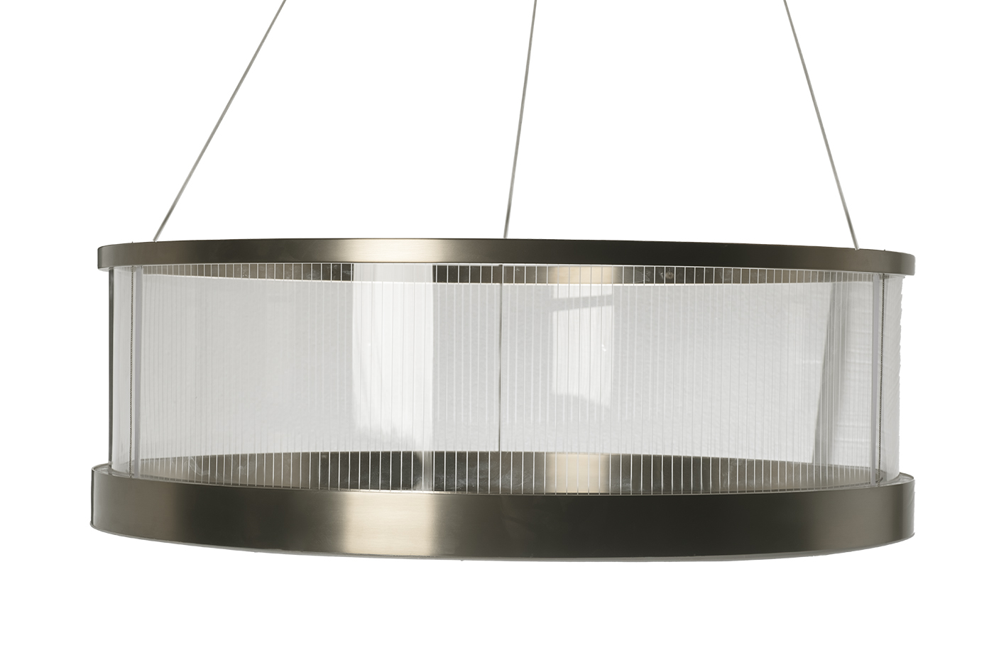 91GH-97077 Люстра подвесная шампань/акрил d76*h25см_s2 1