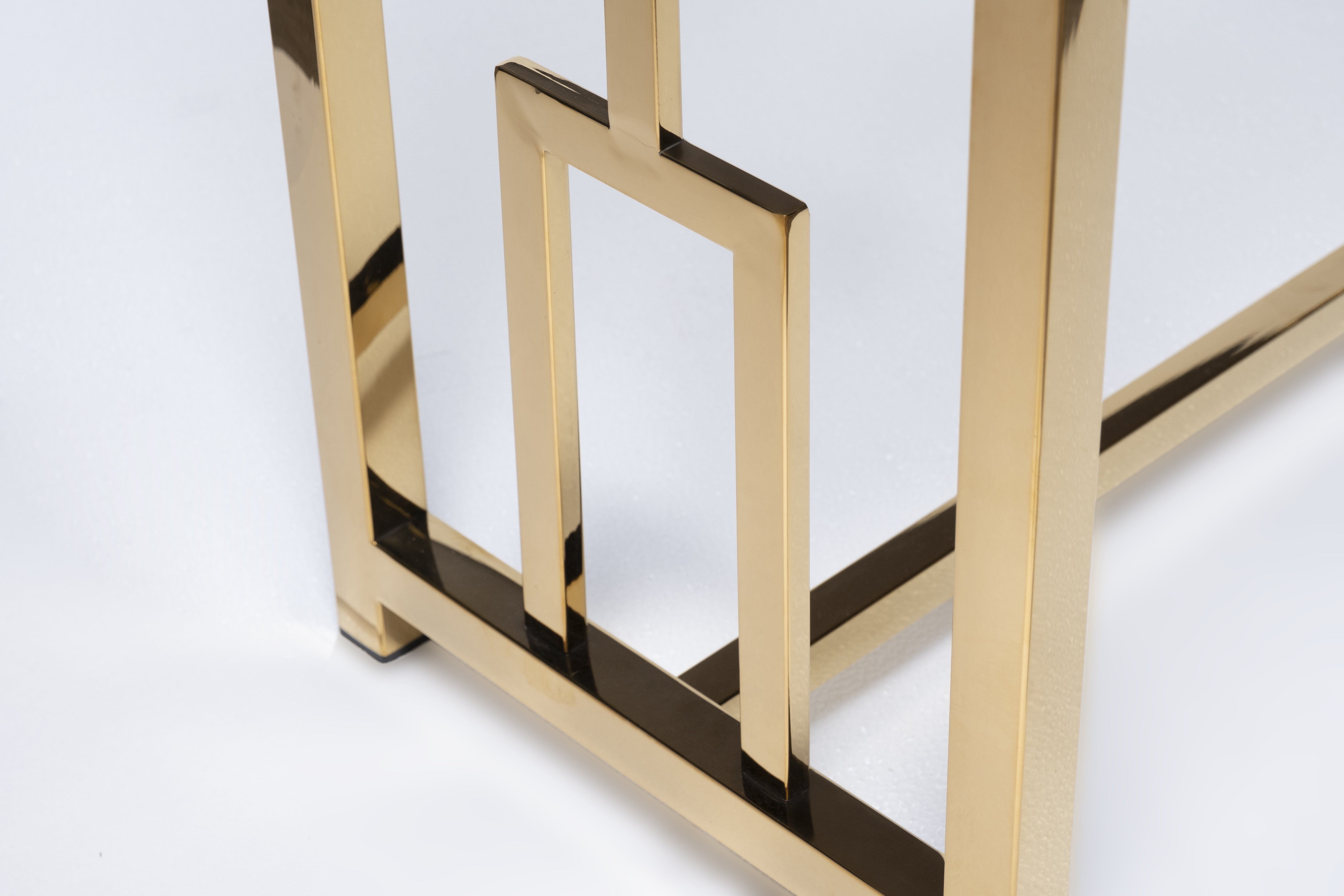 47ED-CST072GOLD Консоль прозр.стекло/золото 100*30*78см_s2 4