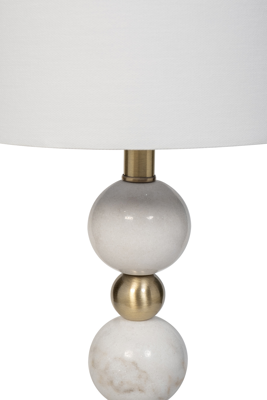 22-89567 Лампа настольная плафон лён белый h.56 см_s2 2