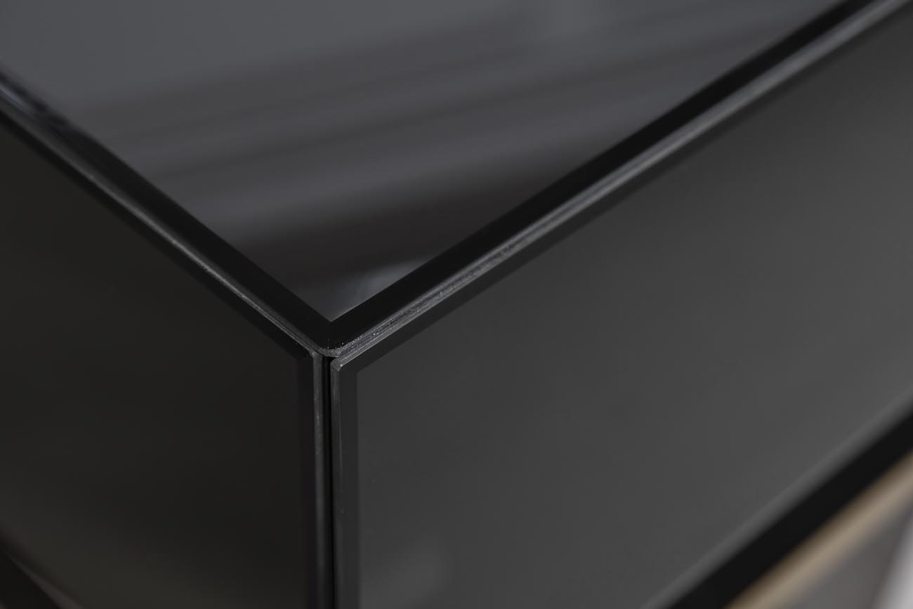 KFG058 Консоль черная 2 ящика  120*42*77см_s2 5