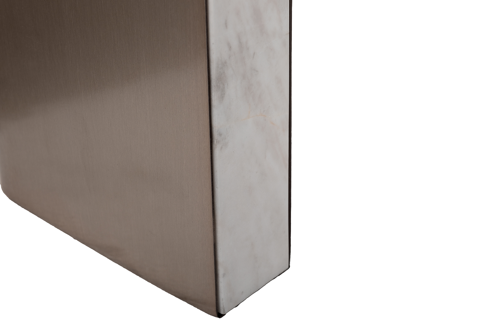 57EL-10082 Стол журнальный натур.белый мрамор Cass White d 105*37см_s2 6